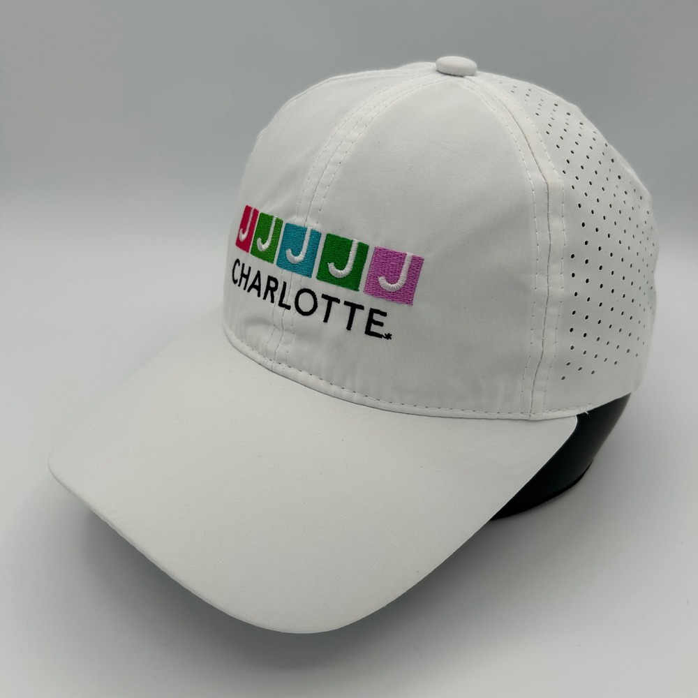 Pickle Hat‎ Performance Charlotte Unisex OSFM White Polyester Sporty Pickleball